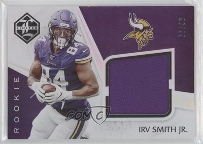 2019 Panini Limited Rookie Jumbo Jerseys 66/99 Irv Smith Jr #RJJ-32 RC 0q3