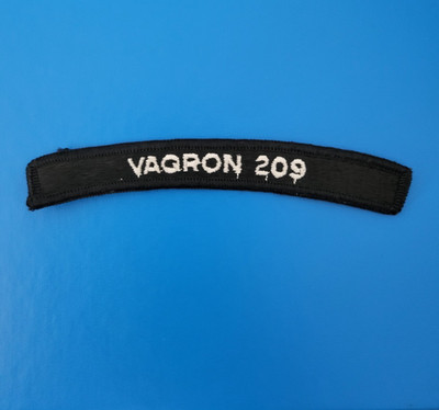 US Navy VAQRON 209 Reserve Electromagnetic Attack Squadron ''Star Warriors'' Patch