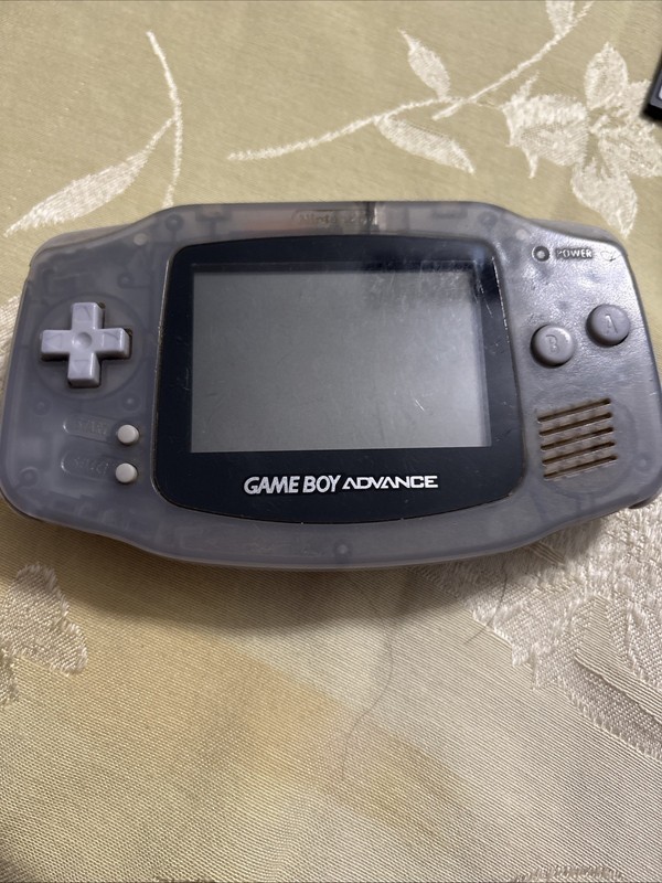 Nintendo Game Boy Advance Console System - Clear Glacier
