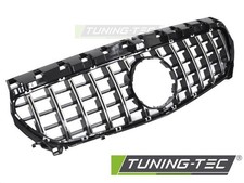 Sportgrill Schwarz/Chrom passend f&uuml;r Mercedes CLA W117 13-19
