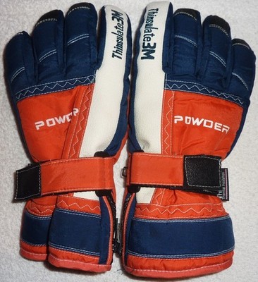 Ski-Handschuhe Damen Thinsulate 3M Power orange Gr. 8,5
