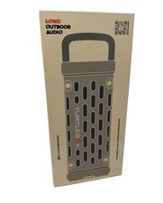 Turtlebox Ranger Loud Outdoor Bluetooth Speaker - Tan Brand New