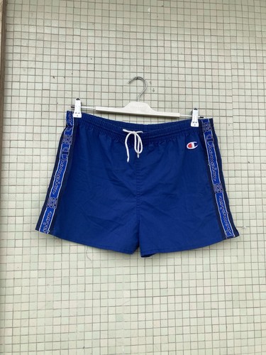 Champion, champion vintage Blue Sport Shorts M / Laufshorts Gym Fitness 90s