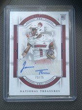 2024 Panini Collegiate National Treasures Jamari Thrash RC 73 /75 #RSJTH