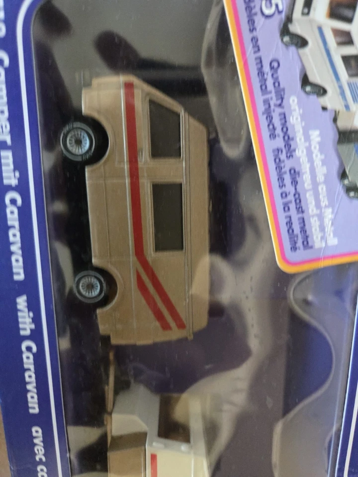Siku 1/55 Camper with Caravan 2518  Rare  - image 4 of 4