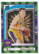 2024-25 Panini Donruss Dalton Knecht Green Holo Lazer Rated Rookie #227