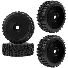 Sharegoo Rc Hobby Od 4.72 18 Scale Rc Buggy Wheels Rubber Tires 17mm Hex ...