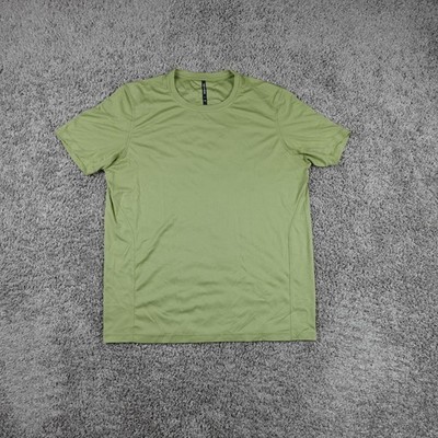 Ten Thousand The Distance Shirt Mens Large Green Gray Athletic Running Tee