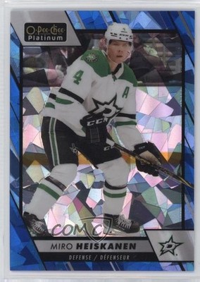 2023-24 O-Pee-Chee Platinum Blue Fragments 80/125 Miro Heiskanen #58 1q2