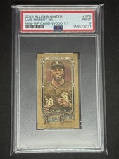 2025 Allen & Ginter Luis Robert Jr  1/1 Mini Rip Wood! 🔥 1 Of 1 HOT! White Sox