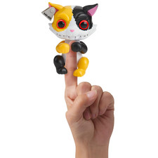 NIB KITTEN Fingerlings Grimlings Scaredy Cat Interactive Toy Figure - RARE