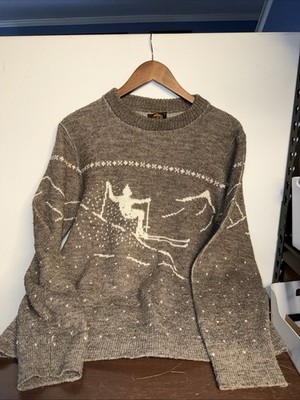 Vintage Alps Knitmeister Nordic Sweater - Men's XL (Fits M/L) - Gorpcore Wool