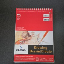 CANSON BRAND Sketch Drawing PAD 9x12 70 Lb has 29 sheets not 30