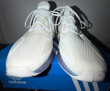 Preços baixos em adidas ZX 2K Boost White Boost Blue Violet | eBay