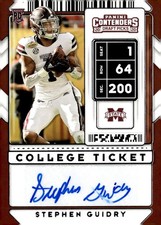 2020 Panini Contenders Draft Picks #173 Stephen Guidry