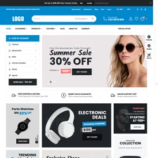 🌐 Multi-Category Store Website Design for Sale with Free VPS Web Hosting