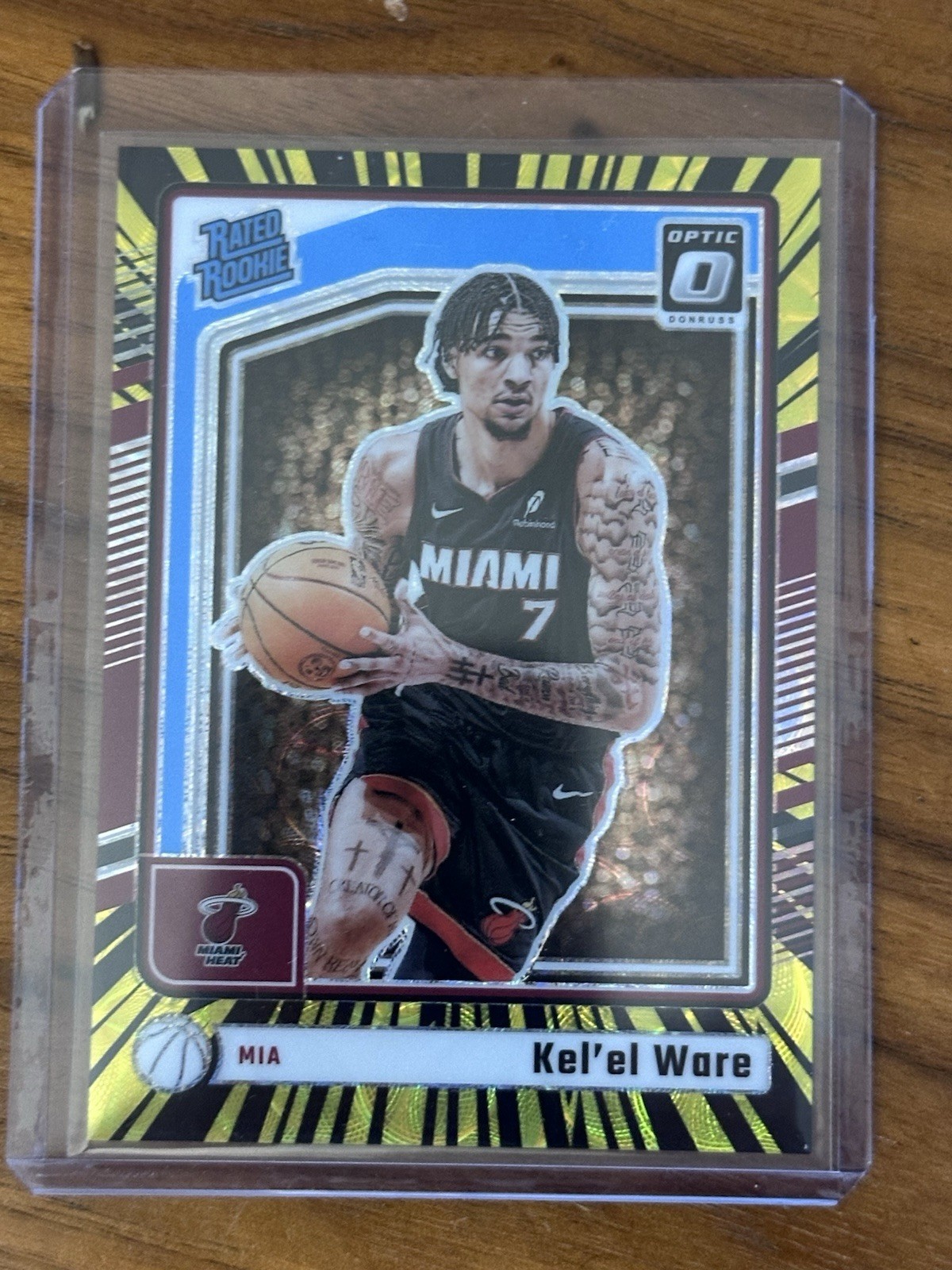 Kel'el Ware 2024-25 Panini Electricity International Optic (RARE) RC #280 /75