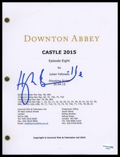 Hugh Bonneville "Downton Abbey" AUTOGRAPH Signed 'Robert' Episode Script ACOA