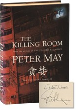Peter May THE KILLING ROOM First UK Edition inscribed Signed 2000 168527