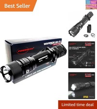 Warrior G4-FL 4200 Lumen Wide Beam Tactical Handheld Flashlight High Lumen, W...