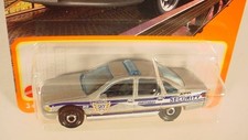MATCHBOX  67 SILVER '94 CHEVY CAPRICE CLASSIC POLICE