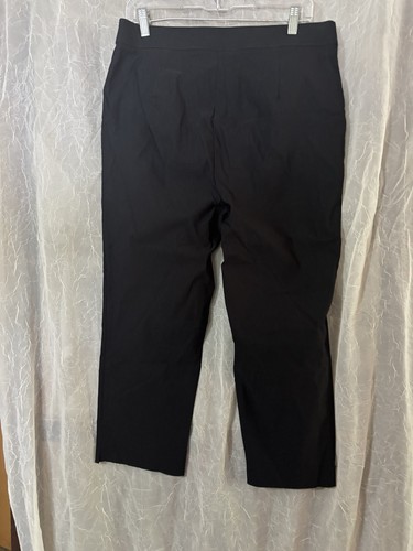 Pantalón capri Rafaella para mujer 23" entrepierna cómodo elástico talla 12 - Imagen 2 de 3