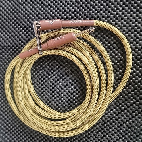 FENDER CUSTOM SHOP PERFORMANCE SERIES VINTAGE TWEED PATCH CABLE 10" - 1PC