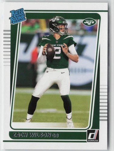 Zach Wilson 2021 Donruss Rookie