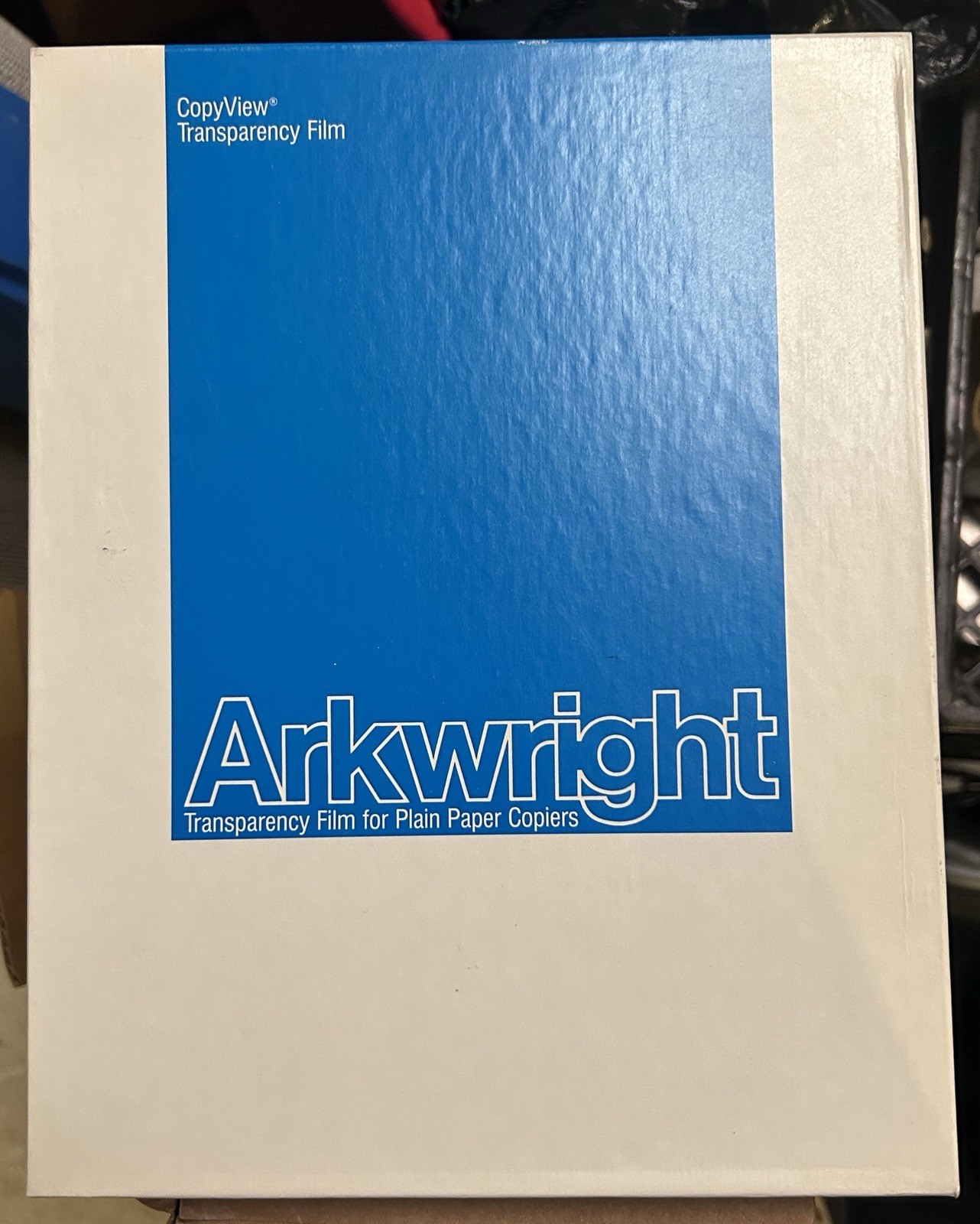Arkwright CopyView Transparency Film Sheets Plain Paper Copier 8.5x11 Vintage