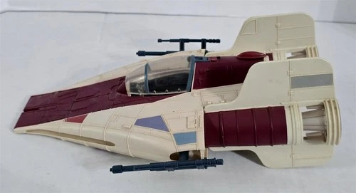 X-227 VINTAGE 1980'S KENNER STAR WARS A-WING SPACESHIP