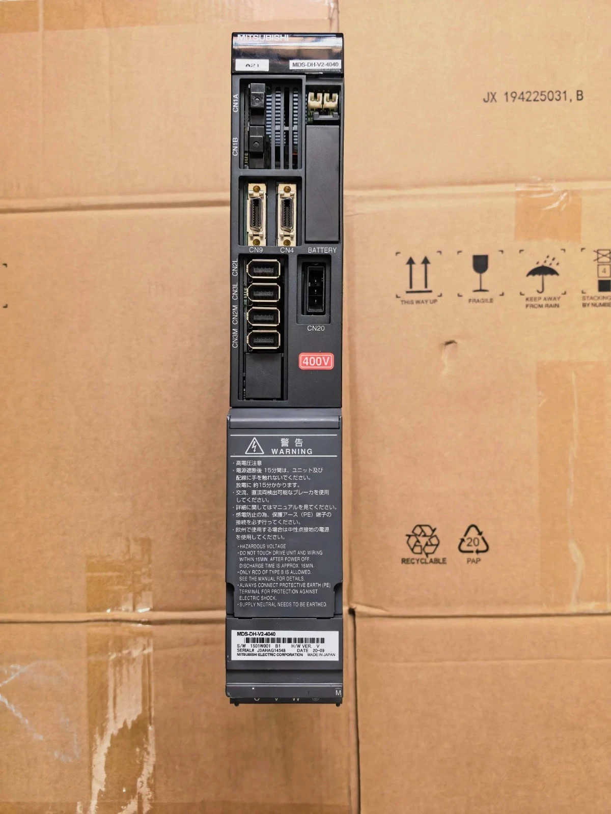 1PCS Used Mitsubishi MDS-DH-V2-4040 (90days warranty by Fedex or DHL) #N161D YF