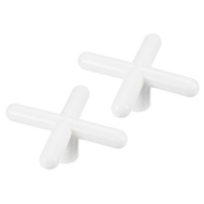 2Pcs Billiard Bridge Head Cross Pool Cue Stick Bridge Head Cue Accessories White