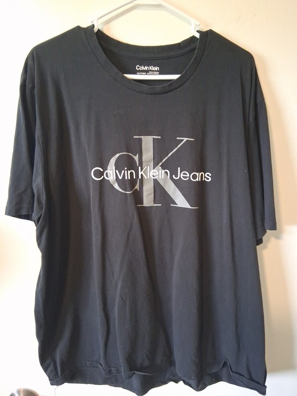Calvin Klein Brand Women's Shirt Size XXL Black White