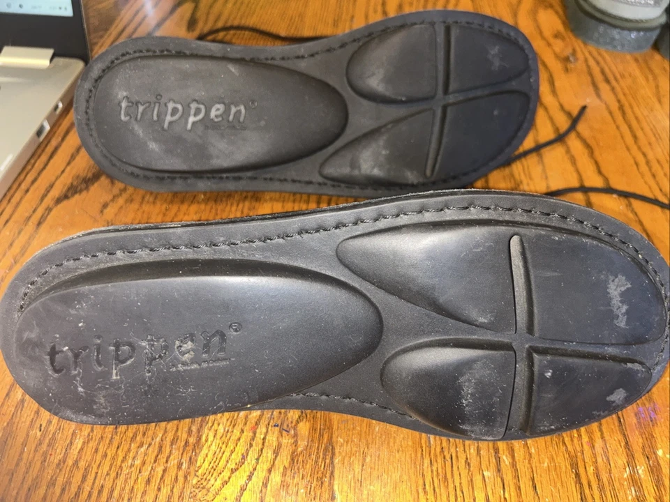 Trippen Black Leather Bootie - Image 3 of 3