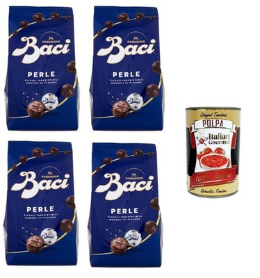 Baci Perugina PERLE kleine Freuden mit einzigartigem Geschmack 4x 154gr+Polpa