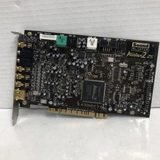 Vintage Retro Gaming Creative Sound Blaster Audigy 2 ZS SB0350 PCI Sound Card