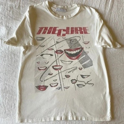 #ad #ad The The Cure Band 90s Rare Design Unisex Short Sleeve T shirt White $21.22