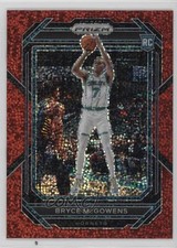 2022-23 Panini Prizm Red Sparkle Prizm Bryce McGowens #222 rp9