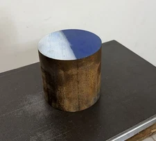 8620 Alloy Steel Round Bar – 5.25" Dia x 5" Long – Hot Roll – Machine