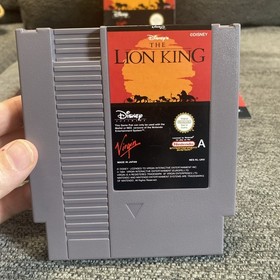 The Lion King Nintendo NES PAL A UKV English CIB VG Last Ever NES Game Protector