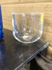 antique Lonergans wine glass oiler glass hit miss steam engine !!!