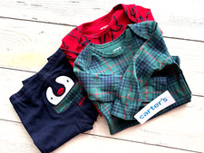 Boys Carter's Three Piece Set with Tag - Size 6 Mo.- 2 Jerseys, 1 Pull-up Pants
