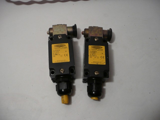 Lot Of 2 Genuine Banner Engineering 46725 Interlock Bodies Si