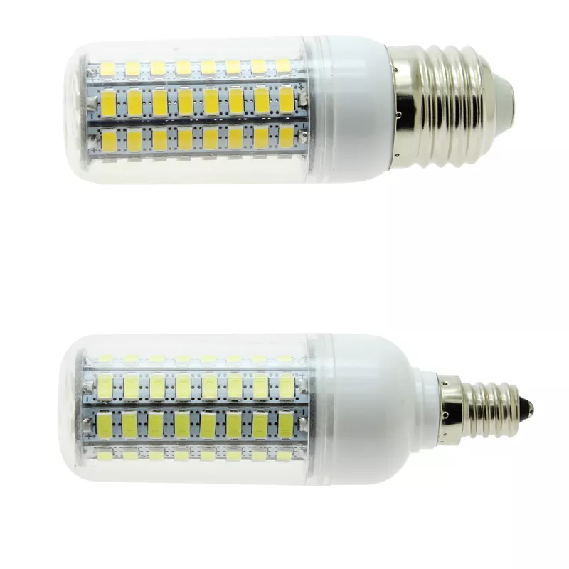 Ultra Bright E27 E14 ES 72 96 LEDs 5730 LED SMD Corn Light Bulb Spotlight Lamp