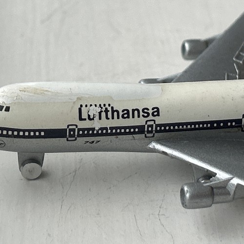 Schabak 901 Boeing 747 Lufthansa 1/600 Scale Unboxed Vintage Diecast Aircraft - Picture 12 of 16