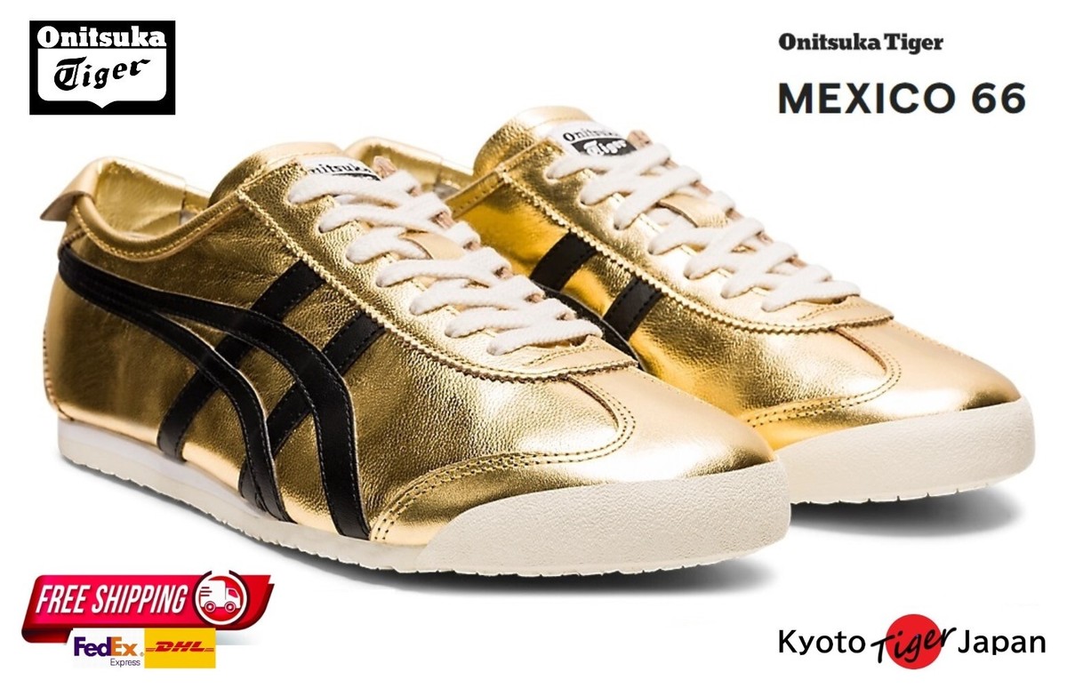 Onitsuka Tiger MEXICO 66 ( PURE GOLD/BLACK ) 1183B566.200 Onitsuka Tiger MEXICO 66 ( PURE GOLD/BLACK ) 1183B566.200