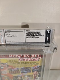 WATA 9.6 NEW Naruto Clash Of Ninja Nintendo Gamecube Graded Video Game NOT VGA 