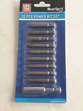 10 Pc Power Bit Screwdriver Set Slotted Pozi Phillips Magnetic Bit Holders Screw