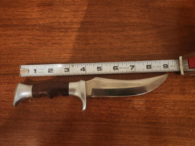 Vintage F. HERDER HUNTING KNIFE, Solingen - Germany, EXCELLENT