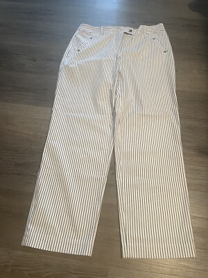 NWT Peck & Peck Women's Weekend Striped Sailor Wide Leg Pant Slacks Classic 16